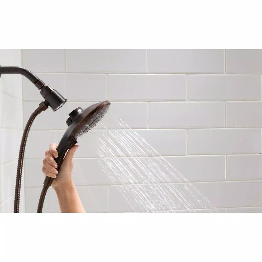 MOEN Engage 6-Spray 5.5 in. Handheld Adjustable Shower Head with Magnetix Docking, Oil Rubbed Bronze