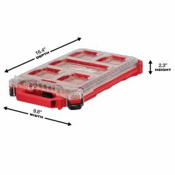 Milwaukee 3/8 in. Drive Metric Ratchet and Socket Set with PACKOUT Compact Organizer, 32-Piece thumbnail 6