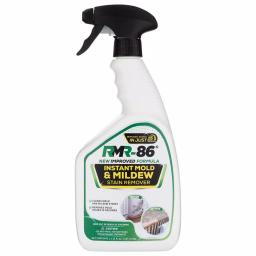 RMR BRANDS RMR-86 Instant Mold and Mildew Stain Remover, 32 oz. Bleach-Based Formula thumbnail 1