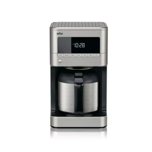 Braun Brew Sense 10-Cup Stainless Steel Drip Coffee Maker with Thermal Carafe