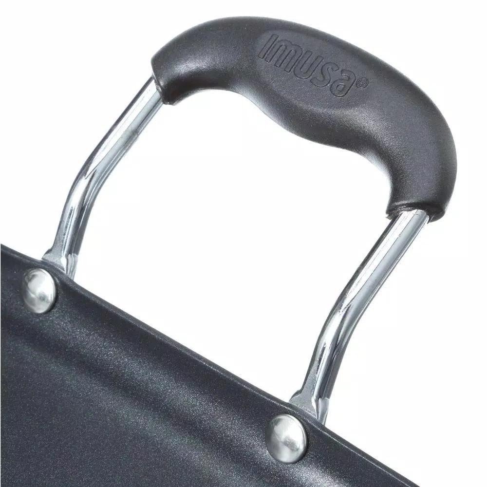 IMUSA 26 in. Nonstick Double Burner Aluminum Griddle