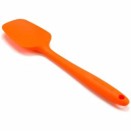 OVENTE Premium Silicone Spatula, Heat Resistant 500°F, Stainless Steel Core, Non-Stick, Orange thumbnail 1