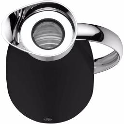Alfi Gusto Glass Vacuum Carafe, 1.06 Qt. Black Lacquered Metal Thermal Server thumbnail 3
