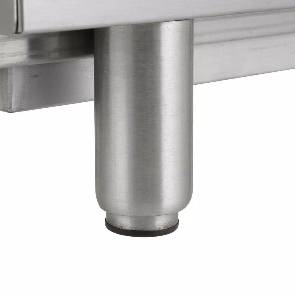 Magic Chef 48 in. Commercial Thermostatic Gas Countertop Griddle, Stainless Steel