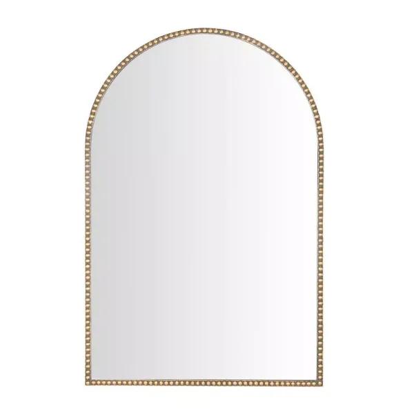 Home Decorators Collection Medium Arched Gold Antiqued Classic Accent Mirror