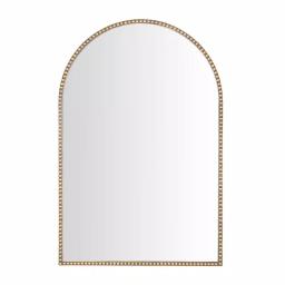 Home Decorators Collection Medium Arched Gold Antiqued Classic Accent Mirror thumbnail 1