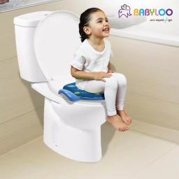 Babyloo Outer Space Design Children's Soft Toilet Seat with Handles and Splash Guard thumbnail 6