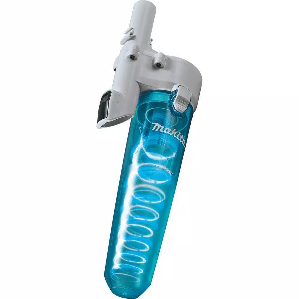 Makita 18V LXT Brushless Cordless 3-Speed Vacuum with White Cyclonic Attachment (Tool-Only)