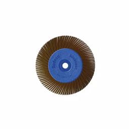 Dedeco Sunburst 6 in. TA Radial Discs, 1/2 in. Arbor, 36-Grit Ultra-Coarse Thermoplastic Cleaning and Polishing Tool thumbnail 1