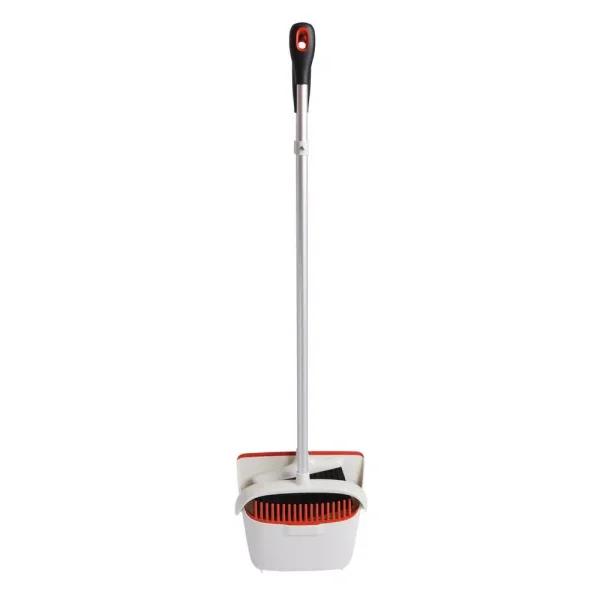 OXO Good Grips Upright Sweep Set, Broom and Dustpan with Compact Storage