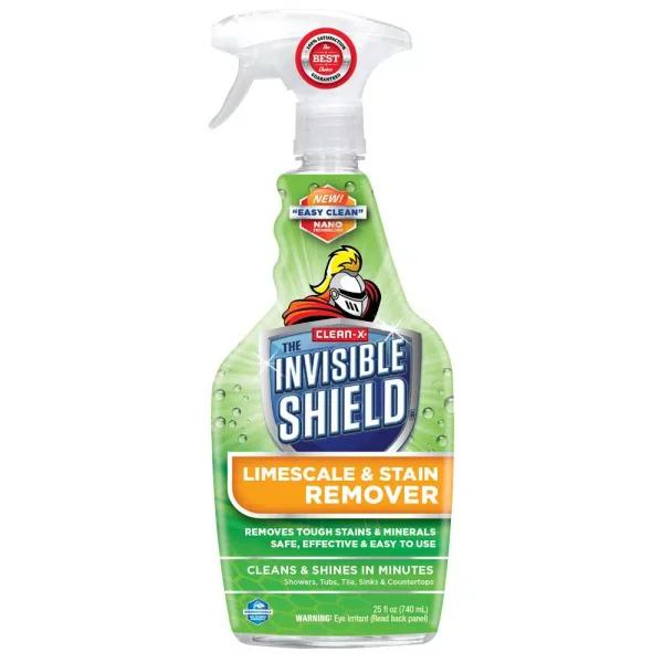 Clean-X Invisible Shield Limescale and Stain Remover, 25 oz