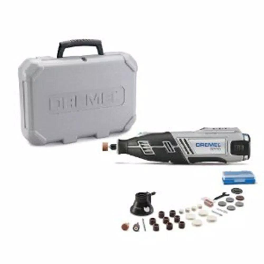 Dremel 8220 12-V MAX Cordless Rotary Tool Kit with 36 in. Flex-Shaft Attachment