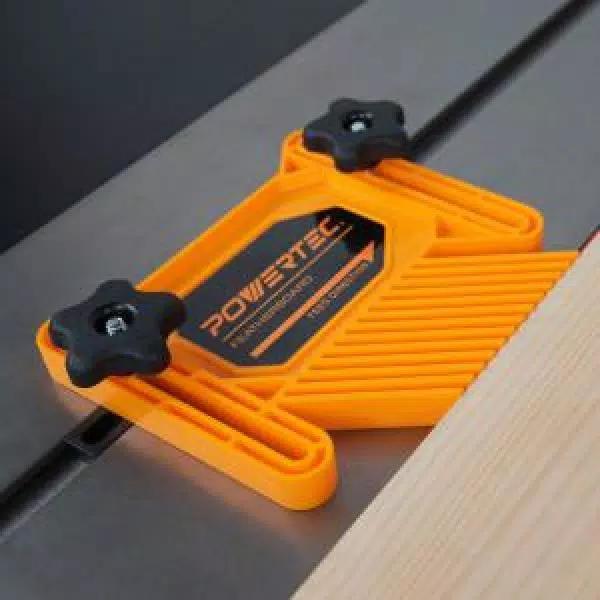 POWERTEC Dual Universal Featherboards for Table Saws, Band Saws, and Router Tables (2-Pack)