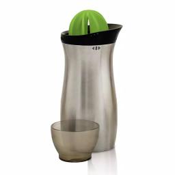 Tovolo Stainless Steel Cocktail Shaker with Built-in Reamer and Jigger Cap, 24 oz thumbnail 1