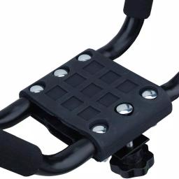 Max Load Heavy Duty Roof Mounted Single Kayak Carrier with Wide J-Bars, 70 lbs Capacity thumbnail 3
