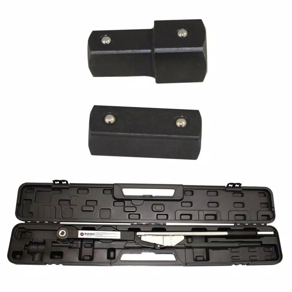 ESCO Professional Break-Back Style Torque Wrench Kit, 200-750 ft-lb, 3/4 in. and 1 in. Drive