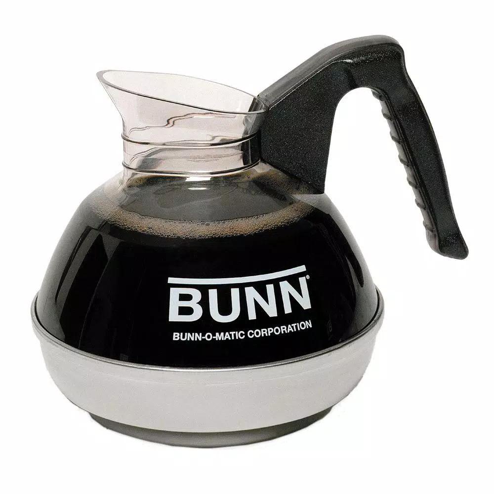 BUNN 12-Cup Commercial Easy Pour Coffee Decanter with Black Handle, 64 oz.