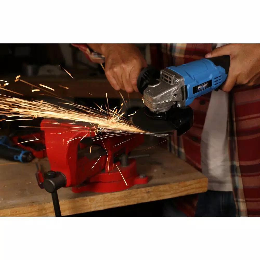 Pulsar PT2620 20V Cordless 4.5 in. Angle Grinder Kit with 2 Ah Battery and 1-Hour Charger
