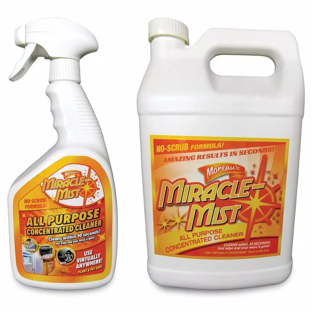 MIRACLEMIST All-Purpose Concentrated Cleaner Bundle - 1 Gal. Jug & 32 oz. Spray Bottle