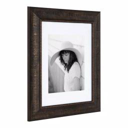 Kate and Laurel Aldridge 11 x 14 Bronze Picture Frame Set of 2 with 8 x 10 White Mat thumbnail 3