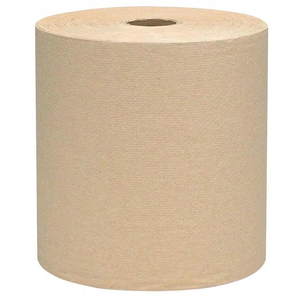Scott Brown Hard-Roll Towels, 1-Ply, 8 in. x 800 ft., 12-Pack