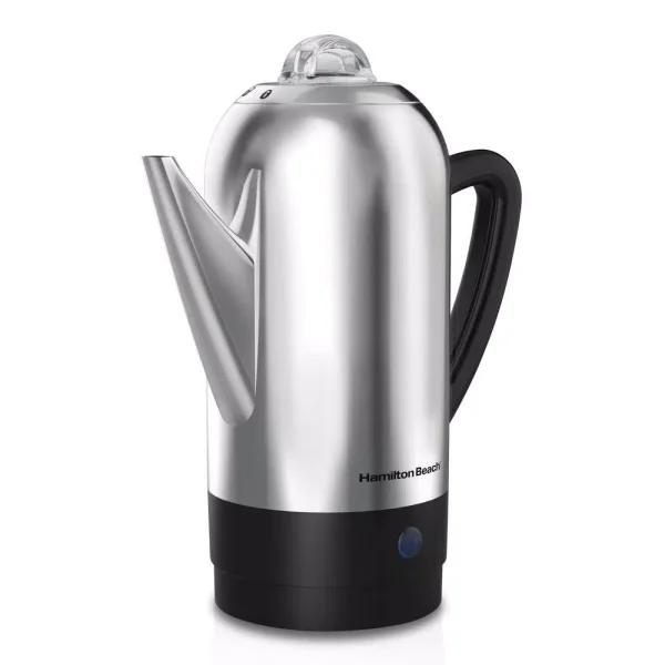 Hamilton Beach 12-Cup Stainless Steel Electric Coffee Percolator