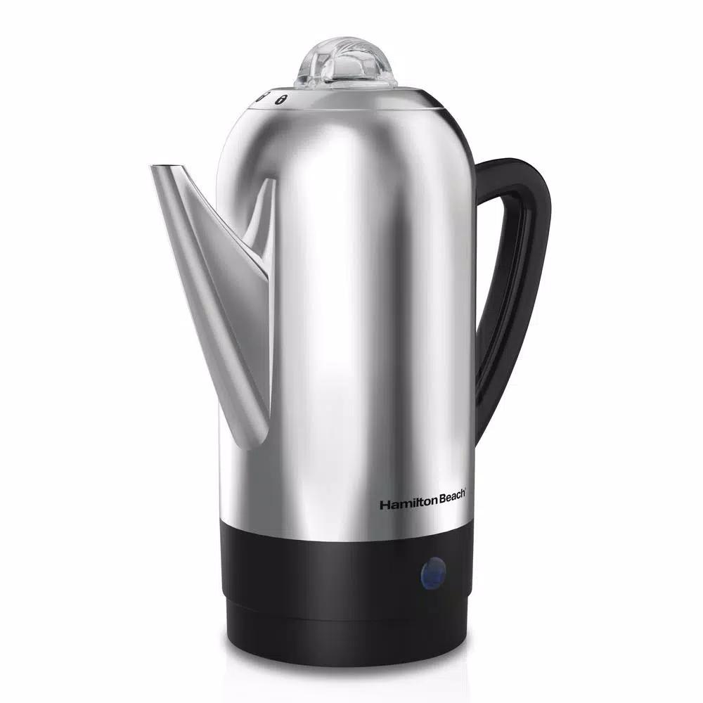 Hamilton Beach 12-Cup Stainless Steel Electric Coffee Percolator