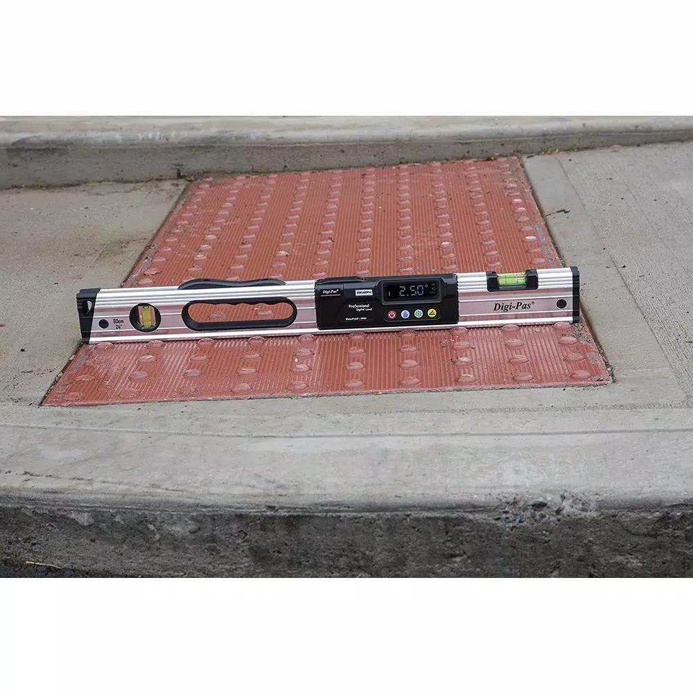Digi-Pas DWL-680Pro 24-inch Waterproof IP65 Digital Electronic Level with Bright LED Display