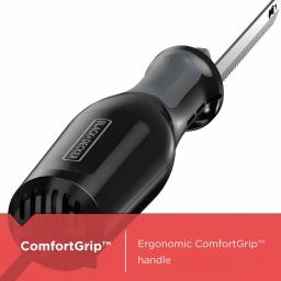 BLACK+DECKER 9 in. Comfort Grip Electric Knife, Black thumbnail 3