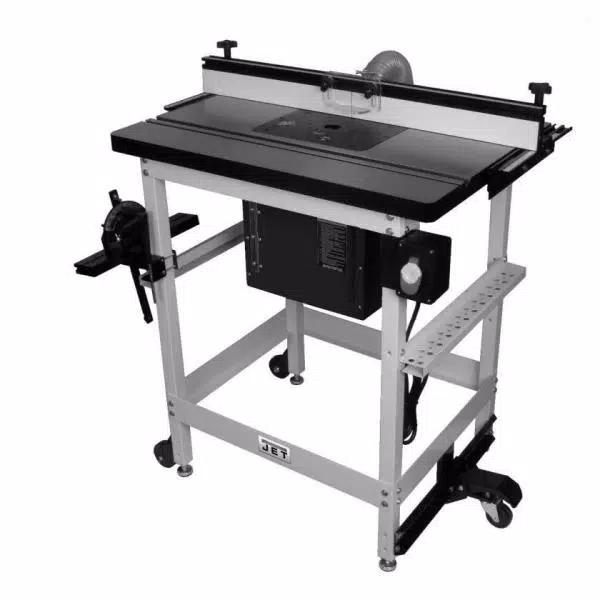 Jet JRL-912 Chain Driven Router Lift with Brake, 4-Post Design
