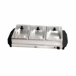 Elite Stainless Steel Buffet Server and Warming Tray Set thumbnail 3