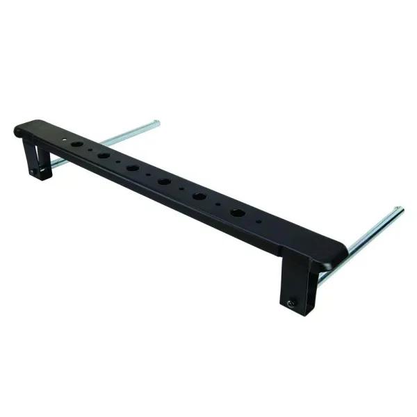 Triton WorkCentre Side Support Accessory with Chrome-Plated Extension Bars