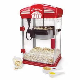 West Bend Red Hot Oil Movie Theater Style Popcorn Popper Machine, 4-Quart Capacity with Nonstick Kettle thumbnail 2
