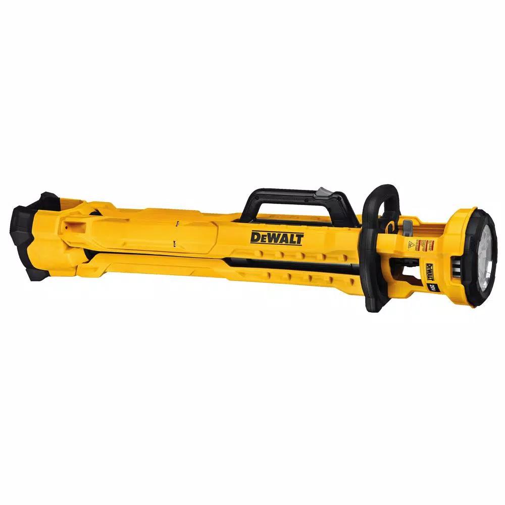 DEWALT 20V MAX 3000-Lumen Cordless LED Tripod Work Light with 5.0 Ah Battery