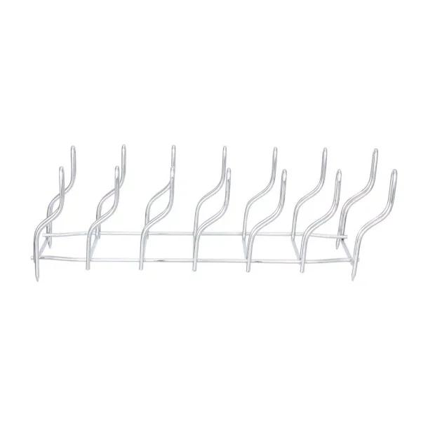 Rev-A-Shelf Chrome Drop-in Lid Organizer for Drawer Peg Board System, 16.875 in. D