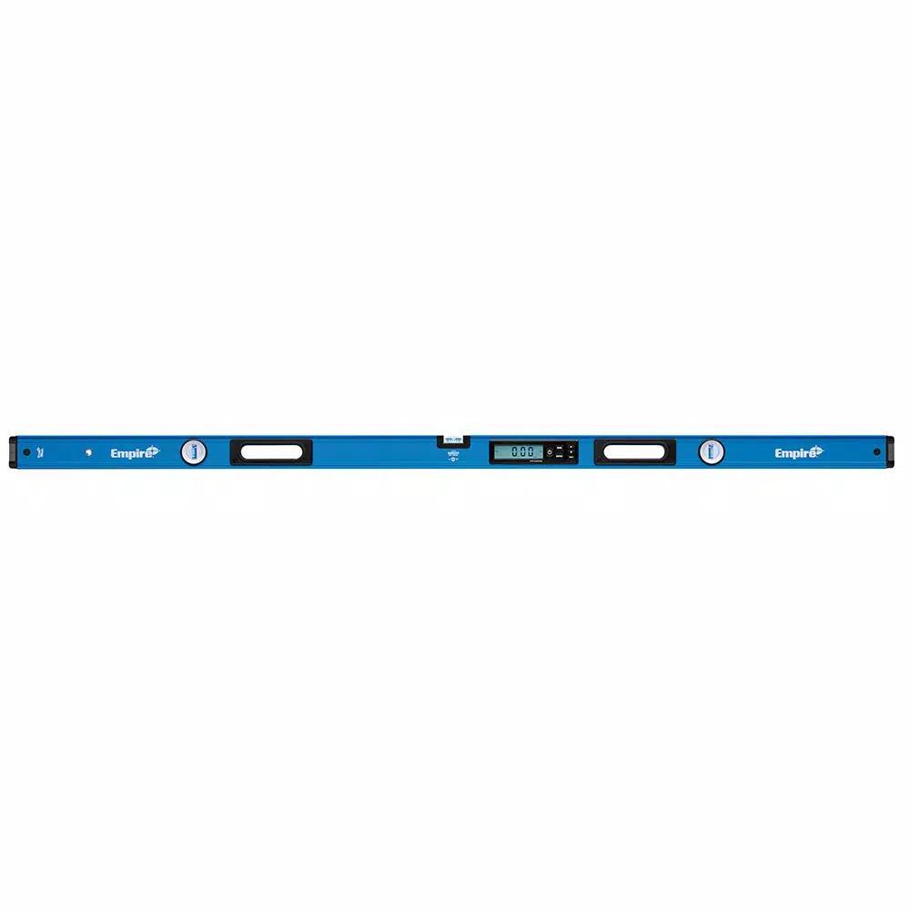 Empire True Blue 72 in. Digital Box Level Kit with 8 in. Magnetic Torpedo Level and 7 in. Rafter Square