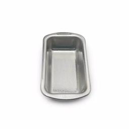 Doughmakers 8.5 x 4.5 in. Heavy Duty 16 Gauge Aluminum Loaf Pan with Patented Pebble Pattern thumbnail 8