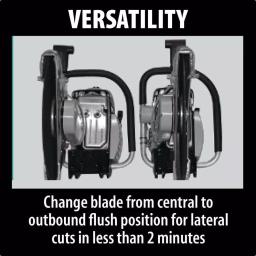 Makita EK7301 14 in. Gas Power Cutter with 14 in. Diamond Blade Bundle thumbnail 8