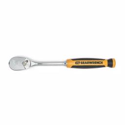 GEARWRENCH 3-Piece 90-Tooth Dual Material Teardrop Ratchet Set, 1/4 in. and 3/8 in. Drive thumbnail 6