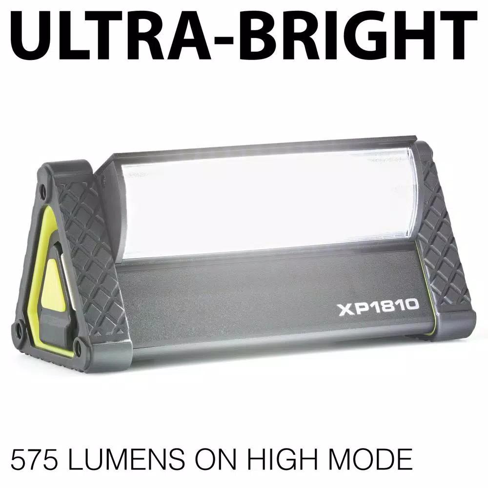 LUXPRO XP1810 Pro Series 575 Lumens LED Directional Pivoting Work Light, Cordless Battery Powered