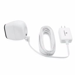 Wasserstein Weatherproof Quick Charge 3.0 Power Adapter for Arlo Pro, Pro 2 & Go (16 ft, 2-Pack, White) thumbnail 6