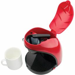 Brentwood Appliances Brentwood Red Single Serve 1-Cup Coffee Maker with Mug thumbnail 3