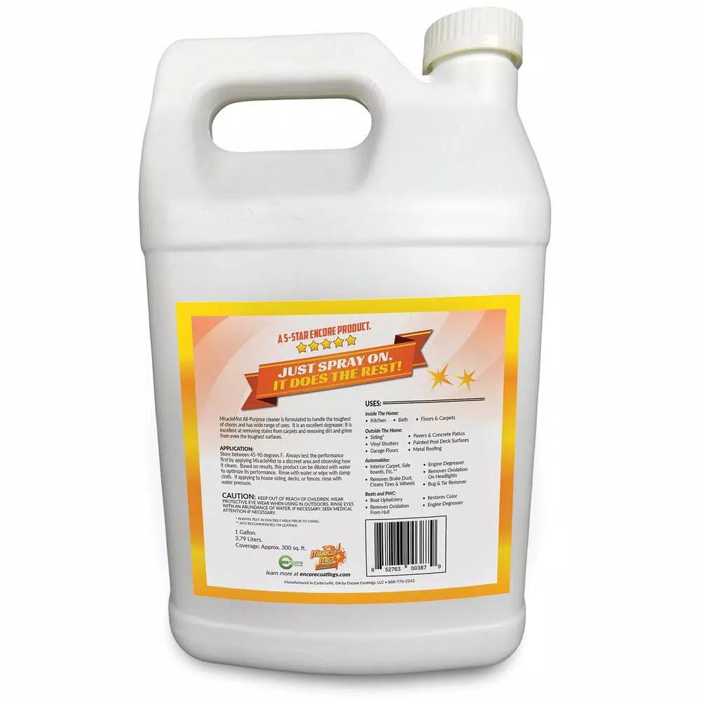 MIRACLEMIST All-Purpose Concentrated Cleaner Bundle - 1 Gal. Jug & 32 oz. Spray Bottle