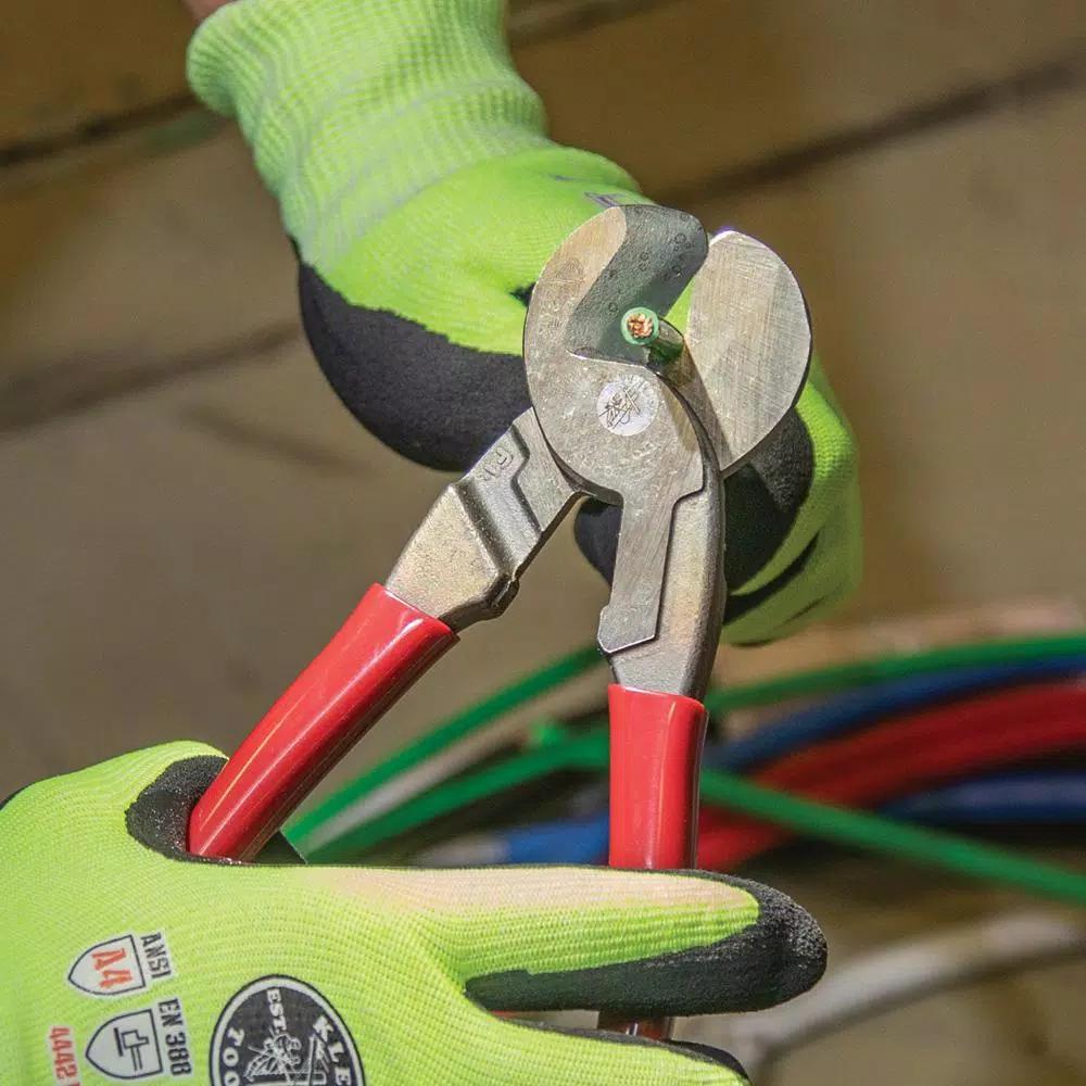 Klein Tools High-Leverage Cable Cutter for Aluminum, Copper, and Communications Cable