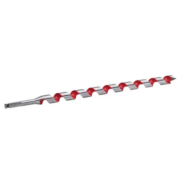 Milwaukee Speed Feed Self-Feeding Auger Wood Bit Set, 6-Piece Carbide Drill Bit Kit