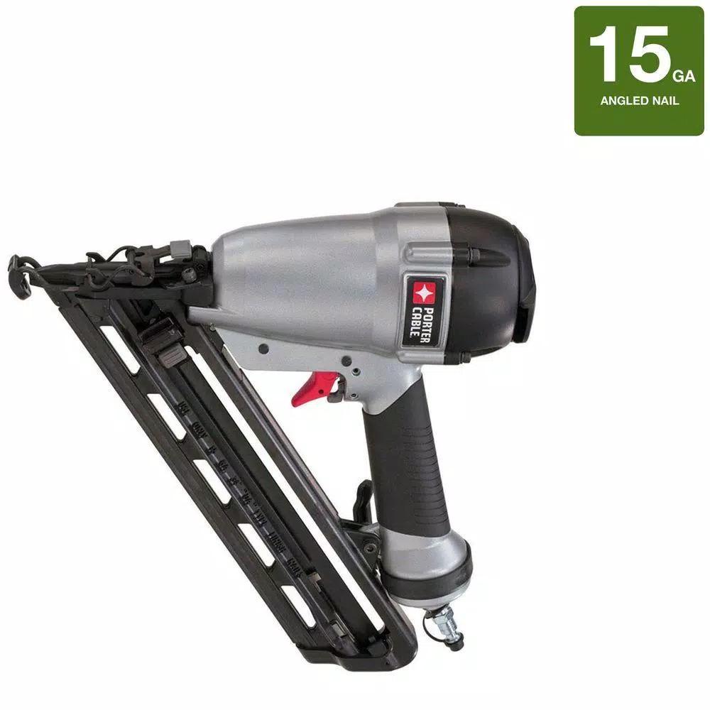 Porter-Cable 15-Gauge 2-1/2 in. Angled Finish Nailer Kit with Bonus 18-Gauge Brad Nailer Kit