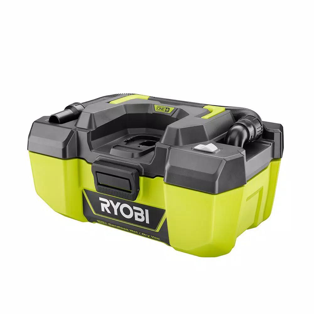 RYOBI 18V ONE+ 3 Gal. Project Wet/Dry Vacuum with 4.0 Ah LITHIUM+ HP Battery
