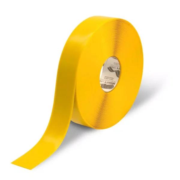 Mighty Line 2 in. Yellow Heavy Duty Safety Floor Tape, 100 ft. Roll