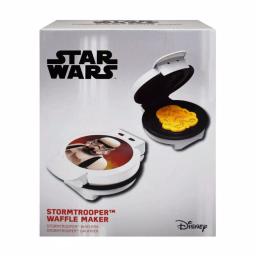Uncanny Brands Star Wars Stormtrooper American Waffle Maker - White & Black thumbnail 5