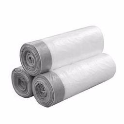HDX 39 Gallon Clear Flex Drawstring Trash Bags, 1.1 Mil, 50-Count thumbnail 3